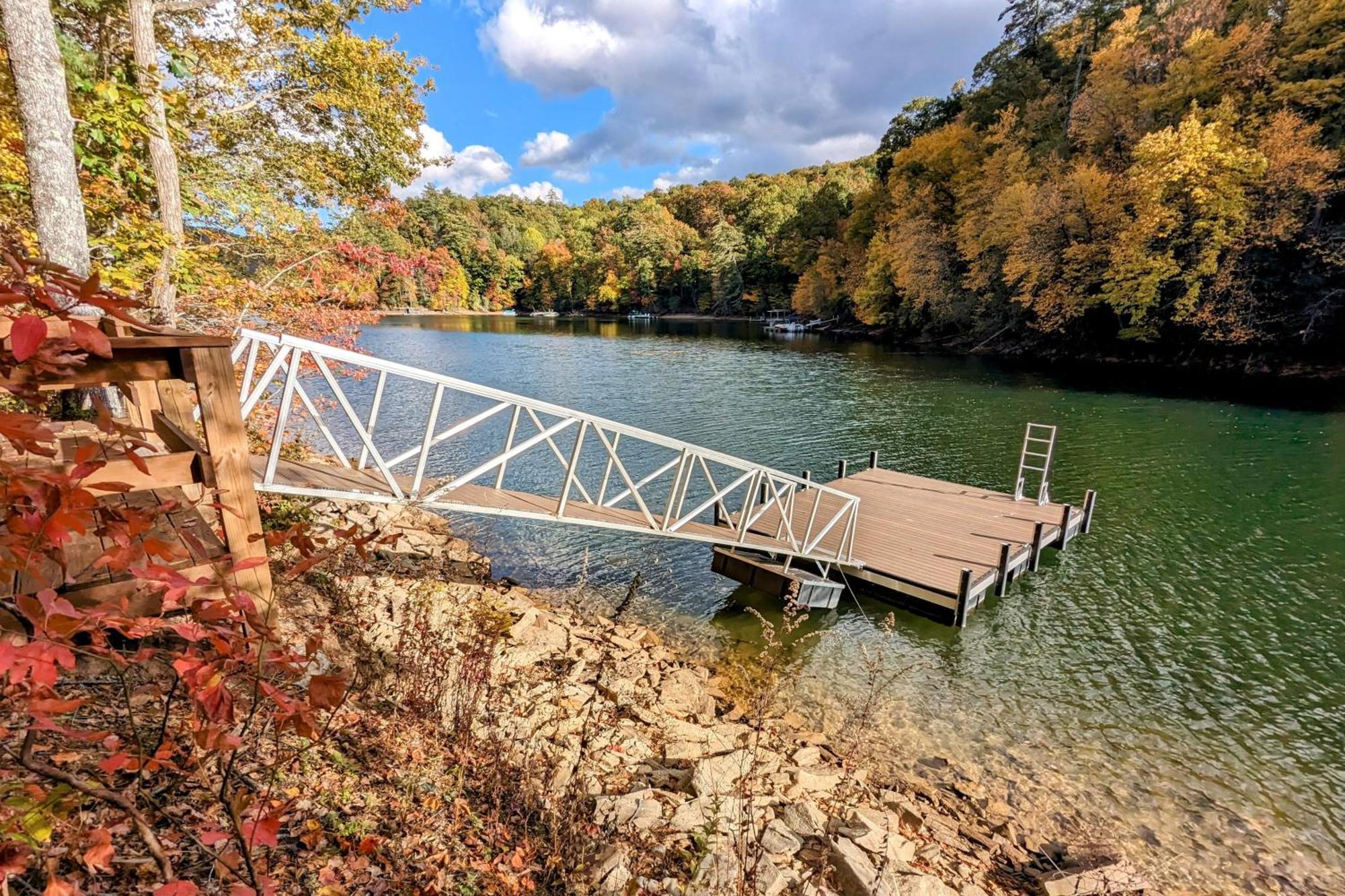 Lakeside Cashiers Cabin With Private Boat Dock! Cullowhee Exterior foto
